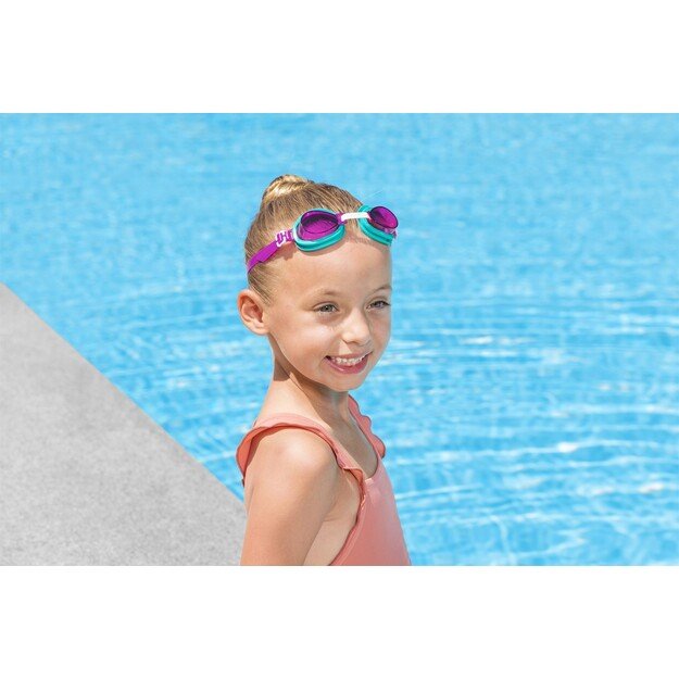 Plaukimo akiniai vaikams BESTWAY Hydro-Swim, violetiniai
