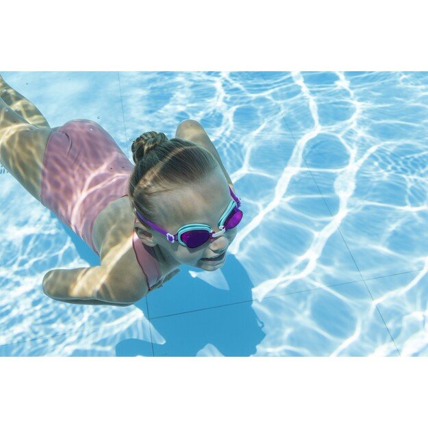 Plaukimo akiniai vaikams BESTWAY Hydro-Swim, violetiniai
