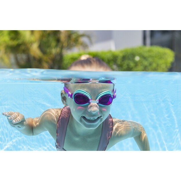Plaukimo akiniai vaikams BESTWAY Hydro-Swim, violetiniai