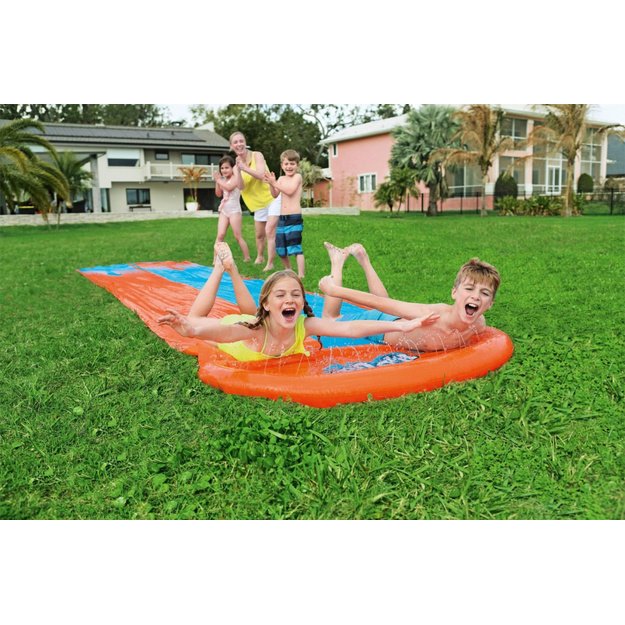 Dvigubas vandens nusileidimo kalnelis vaikams 488cm BESTWAY 