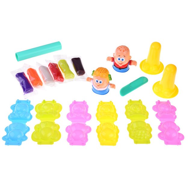 Kūrybinis plastilino rinkinys su formelėmis, gyvūnai