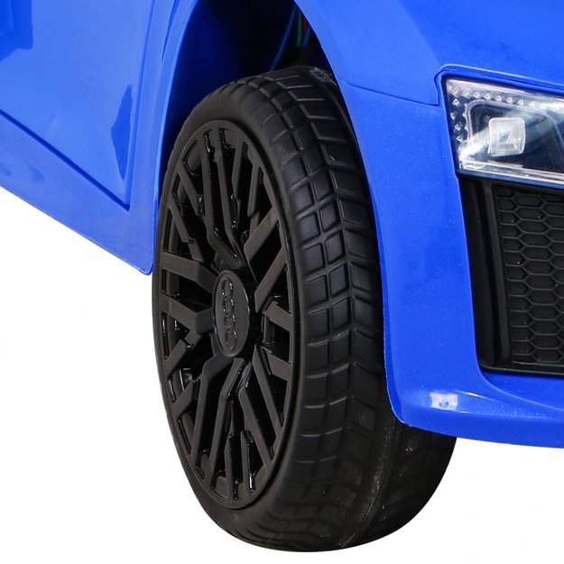 Vienvietis elektromobilis vaikams Audi R8, mėlynas