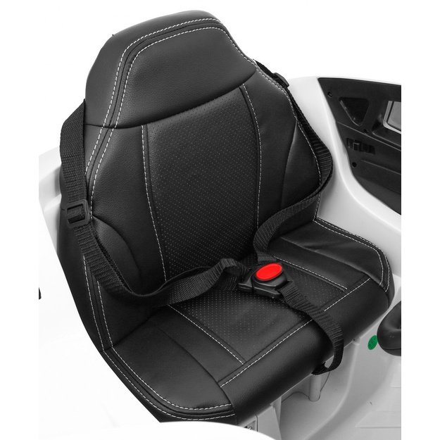 Vienvietis elektrinis džipas vaikams BMW X6M, baltas