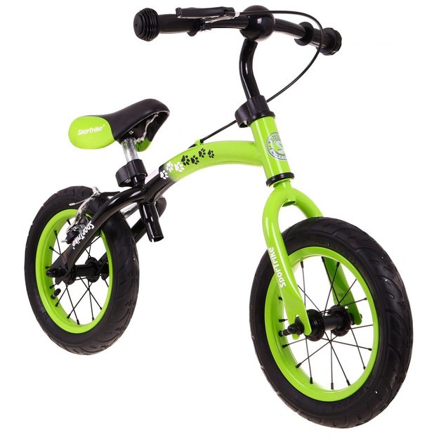 Balansinis dviratis vaikams „Boomerang SporTrike“, žalias
