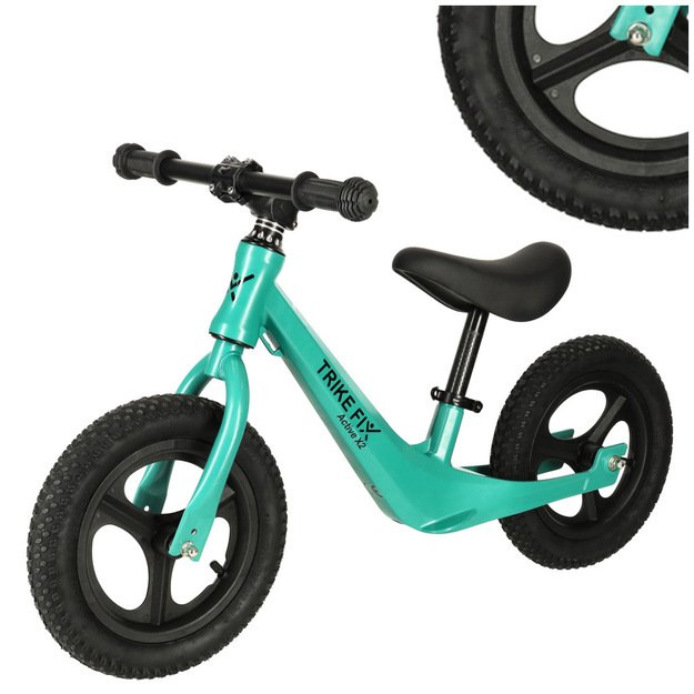 Balansinis dviratis vaikams, žalias, Trike Fix Active X2