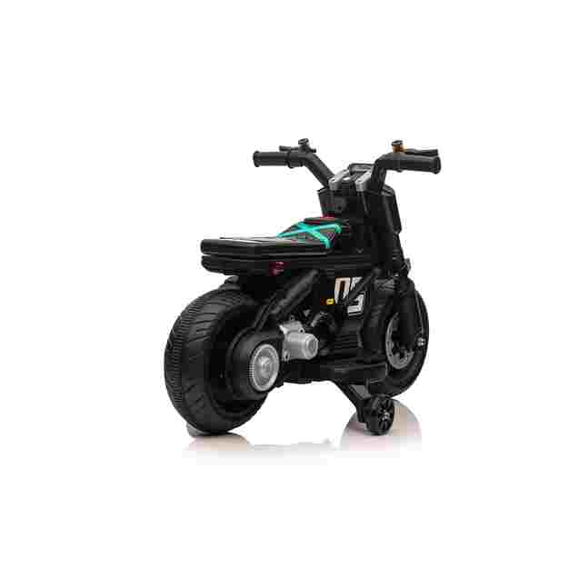 Vaikiškas elektrinis motociklas Future 88, juodas