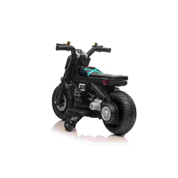 Vaikiškas elektrinis motociklas Future 88, juodas