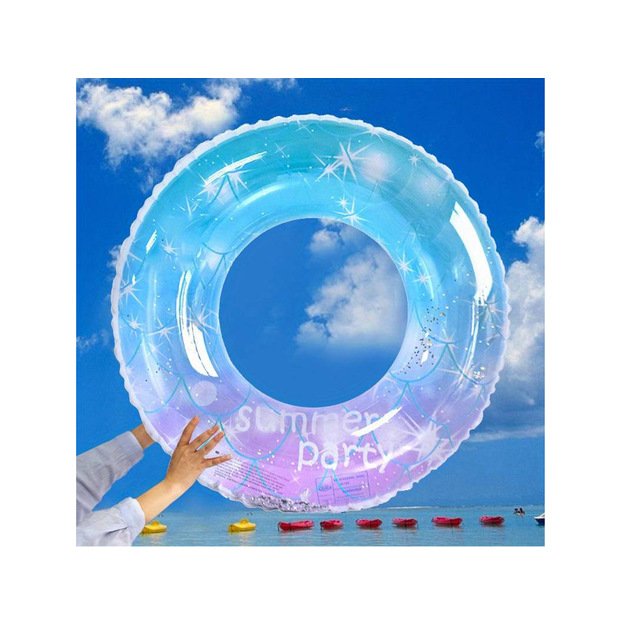 Pripučiamas plaukimo ratas vaikams 70 cm, mėlynas