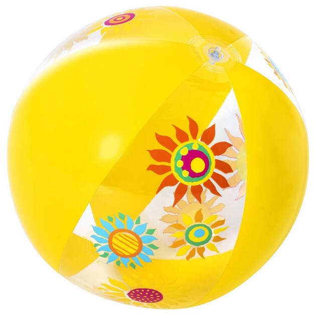 Pripučiamas paplūdimio kamuolys 51 cm, geltonas, Bestway 