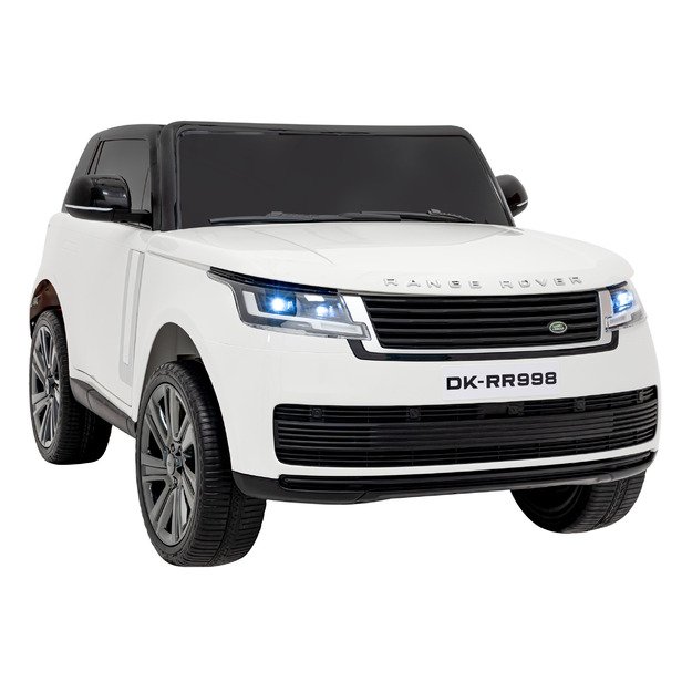 Dvivietis vaikiškas elektromobilis Range Rover SUV Lift, baltas