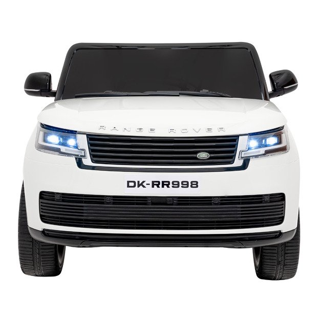 Dvivietis vaikiškas elektromobilis Range Rover SUV Lift, baltas