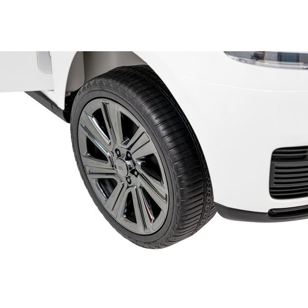 Dvivietis vaikiškas elektromobilis Range Rover SUV Lift, baltas