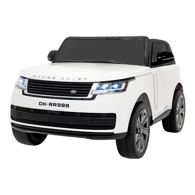 Dvivietis vaikiškas elektromobilis Range Rover SUV Lift, baltas