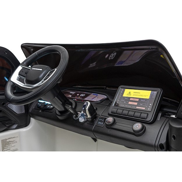 Dvivietis vaikiškas elektromobilis Range Rover SUV Lift, baltas