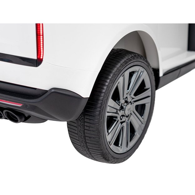 Dvivietis vaikiškas elektromobilis Range Rover SUV Lift, baltas