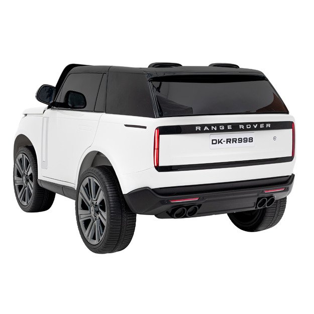 Dvivietis vaikiškas elektromobilis Range Rover SUV Lift, baltas