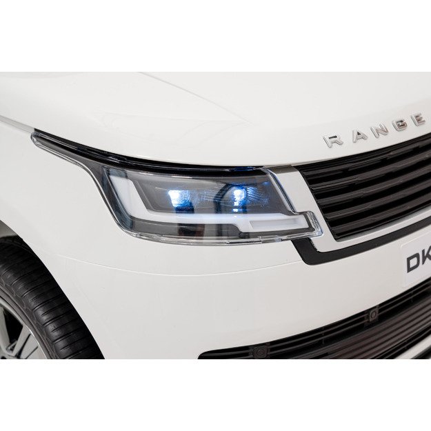 Dvivietis vaikiškas elektromobilis Range Rover SUV Lift, baltas