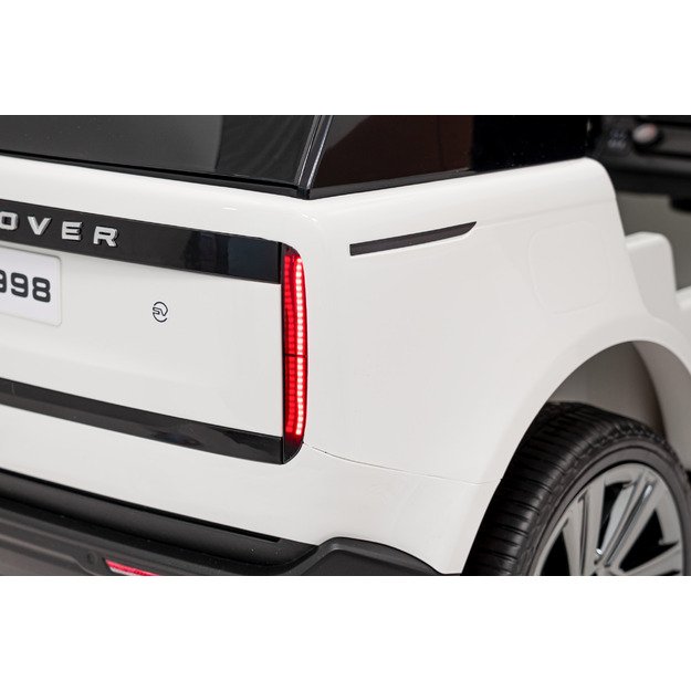Dvivietis vaikiškas elektromobilis Range Rover SUV Lift, baltas