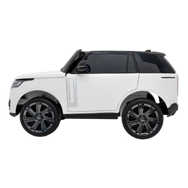 Dvivietis vaikiškas elektromobilis Range Rover SUV Lift, baltas