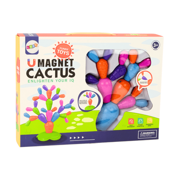 Magnetinis konstruktorius kaktusas 16 el. 5