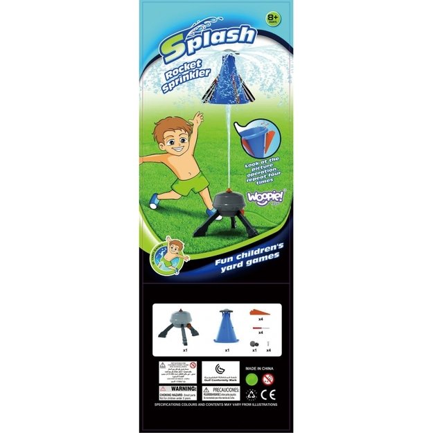 Vandens žaislo rinkinys, raketa, WOOPIE