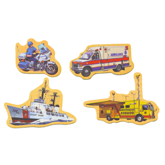 Medinių transporto priemonių magnetukų rinkinys, 20 el. 1