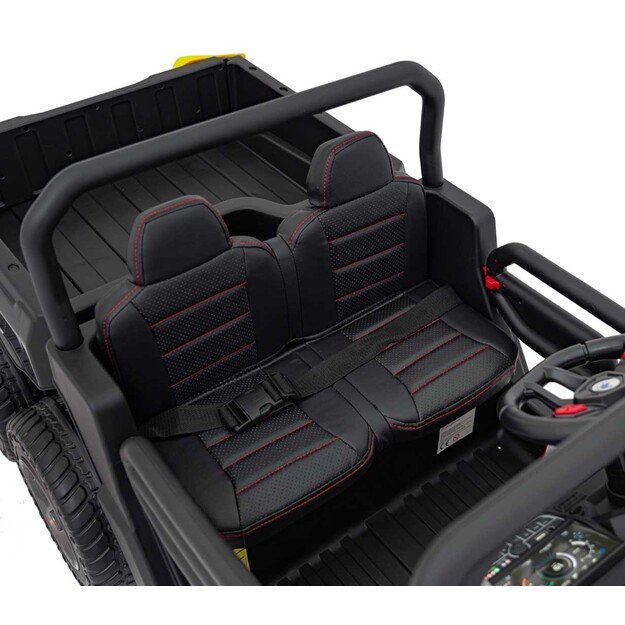 Dvivietis elektromobilis Farmer Truck Speed 900, juodas