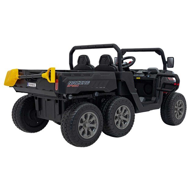 Dvivietis elektromobilis Farmer Truck Speed 900, juodas