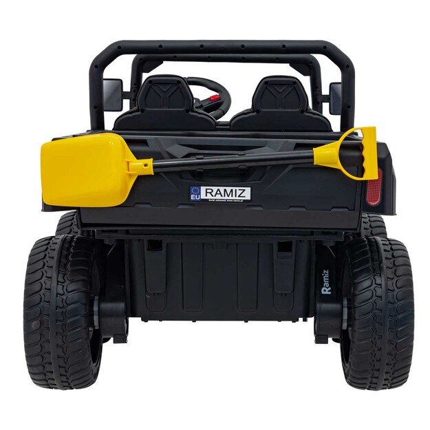 Dvivietis elektromobilis Farmer Truck Speed 900, juodas