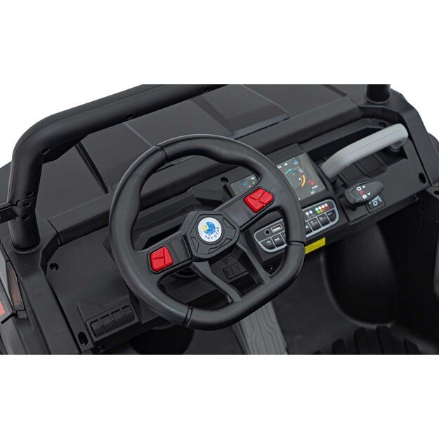 Dvivietis elektromobilis Farmer Truck Speed 900, juodas