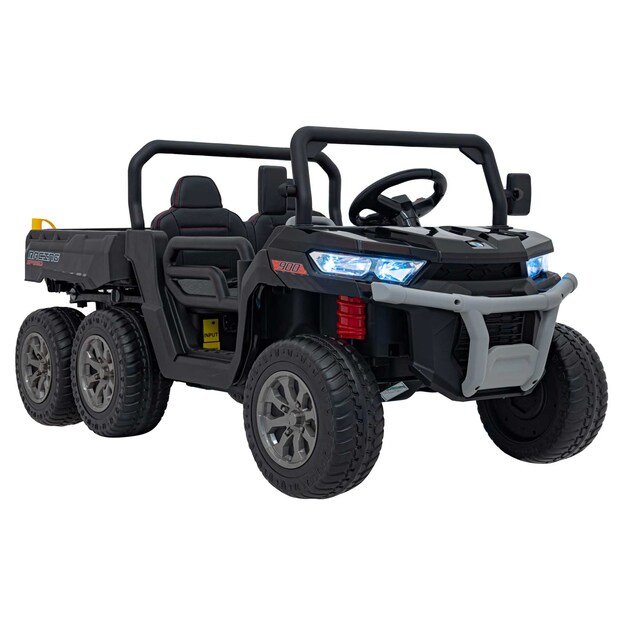 Dvivietis elektromobilis Farmer Truck Speed 900, juodas