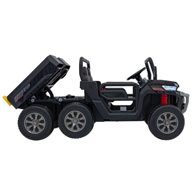 Dvivietis elektromobilis Farmer Truck Speed 900, juodas