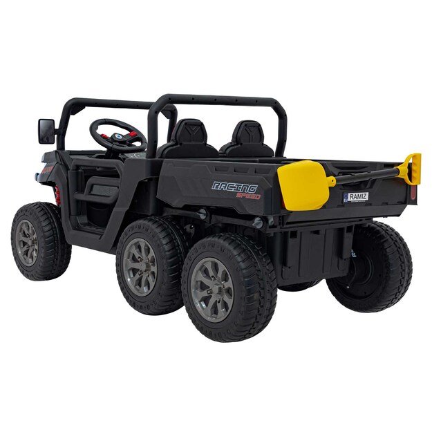 Dvivietis elektromobilis Farmer Truck Speed 900, juodas