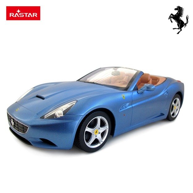 Nuotoliniu būdu valdomas Ferrari California automobilis, RASTAR, mėlynas