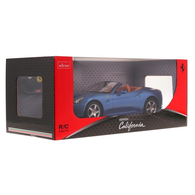 Nuotoliniu būdu valdomas Ferrari California automobilis, RASTAR, mėlynas