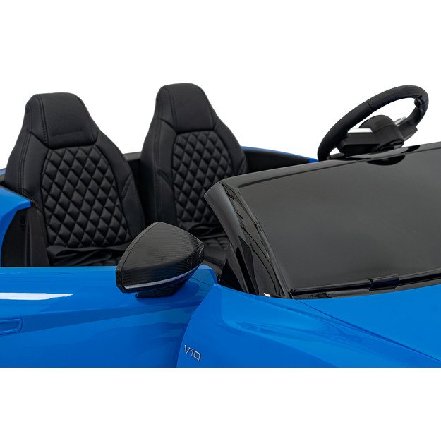 Dvivietis elektromobilis vaikams Audi Spyder R8 LIFT STRONG, mėlynas