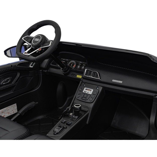 Dvivietis elektromobilis vaikams Audi Spyder R8 LIFT STRONG, mėlynas