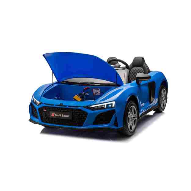 Dvivietis elektromobilis vaikams Audi Spyder R8 LIFT STRONG, mėlynas