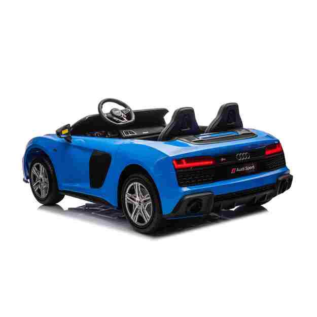 Dvivietis elektromobilis vaikams Audi Spyder R8 LIFT STRONG, mėlynas