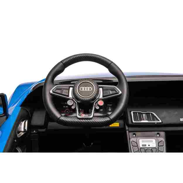 Dvivietis elektromobilis vaikams Audi Spyder R8 LIFT STRONG, mėlynas