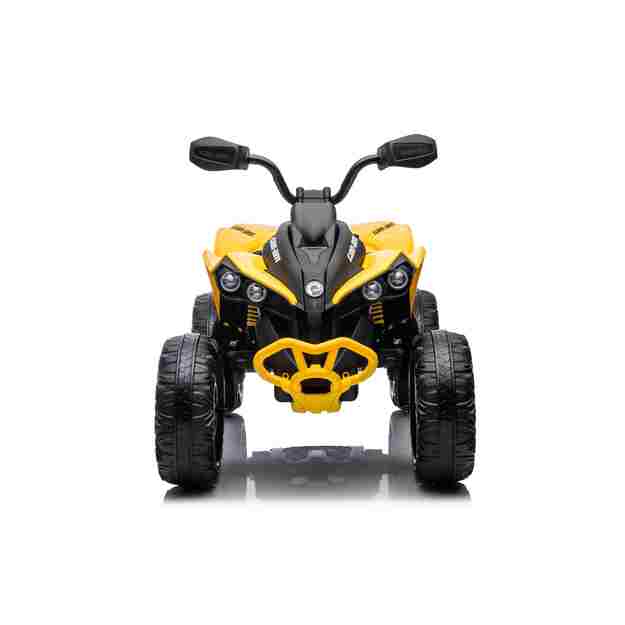 Vienvietis elektrinis keturratis vaikams Maverick ATV, geltonas