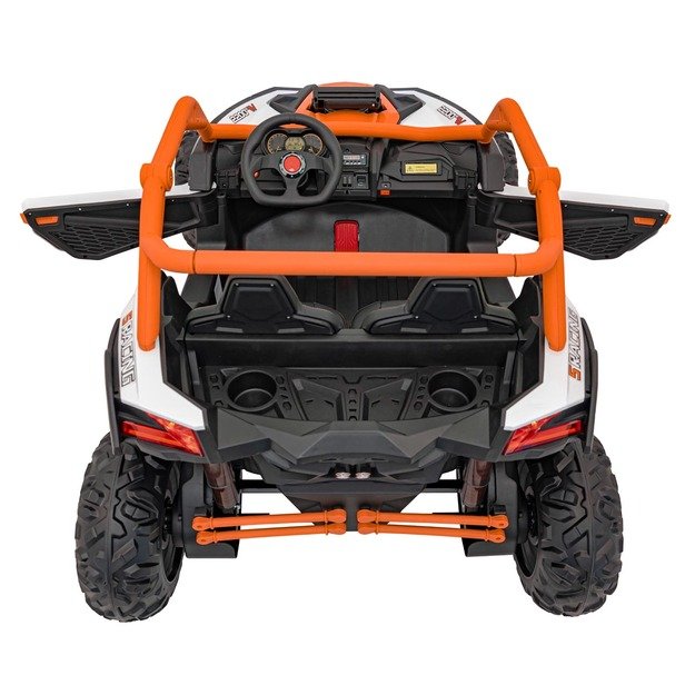Dvivietis elektrinis bagis vaikams SR SUPER 66, oranžinis