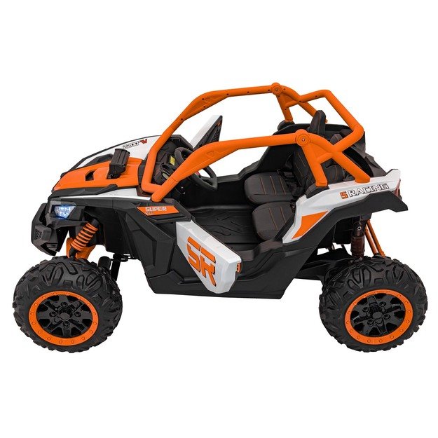 Dvivietis elektrinis bagis vaikams SR SUPER 66, oranžinis