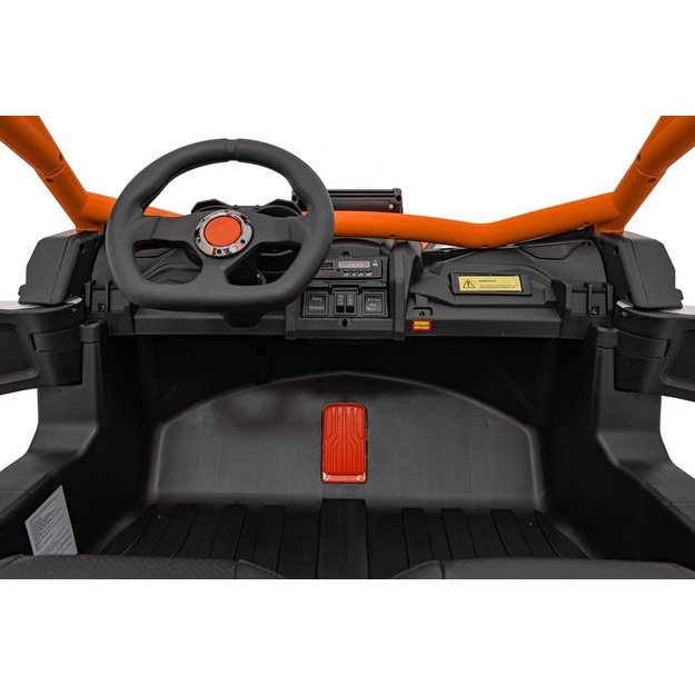 Dvivietis elektrinis bagis vaikams SR SUPER 66, oranžinis
