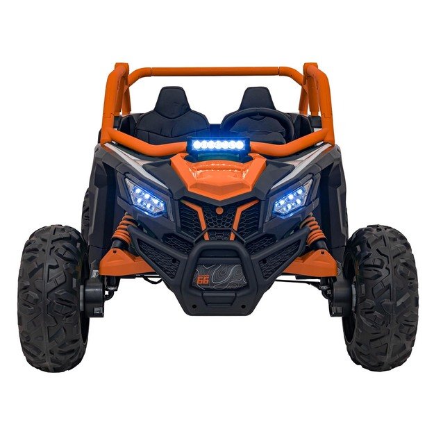 Dvivietis elektrinis bagis vaikams SR SUPER 66, oranžinis
