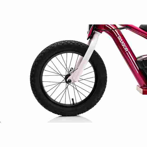 Vaikiškas elektrinis motociklas BAIGOR 23 PRO, rožinis