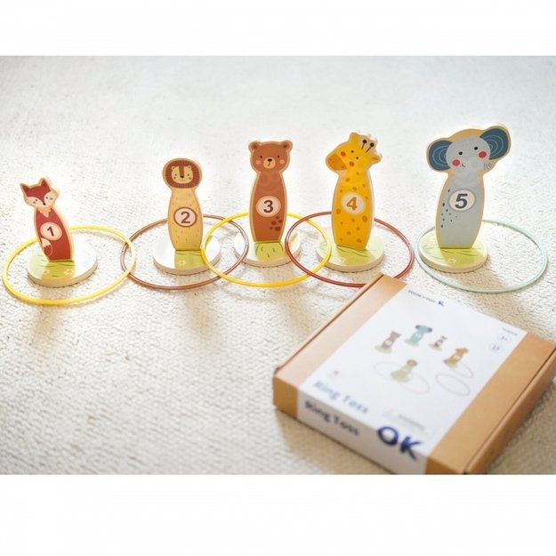 Medinis taiklumo žaidimas vaikams 15 el., TOOKY TOY 