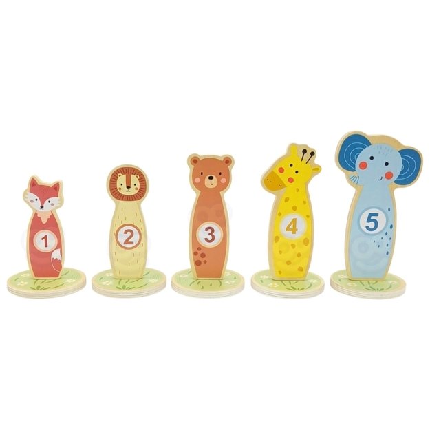 Medinis taiklumo žaidimas vaikams 15 el., TOOKY TOY 