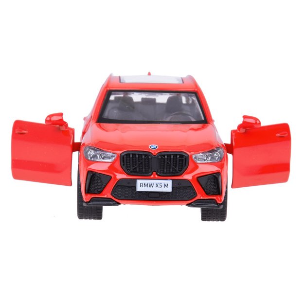 Metalinis automobilis BMW X5M 1:43, raudonas