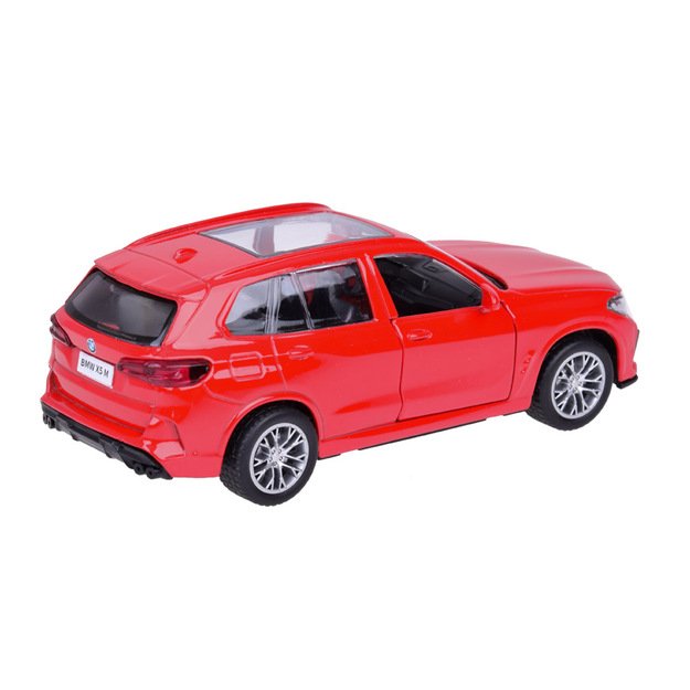 Metalinis automobilis BMW X5M 1:43, raudonas